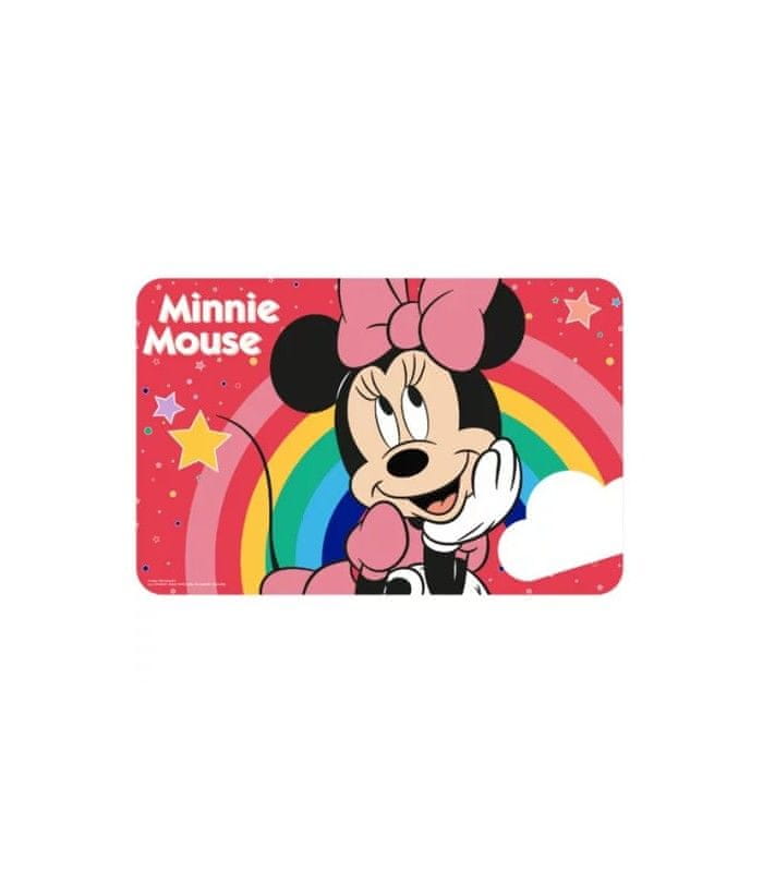 Javoli Jedálenská Podložka Minnie Mouse dúha 43x28 cm